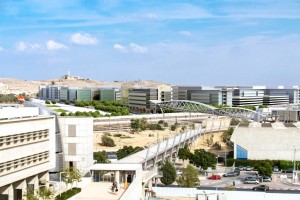 Constrution continues on the first building at the Advanced Technolgies Park (ATP)